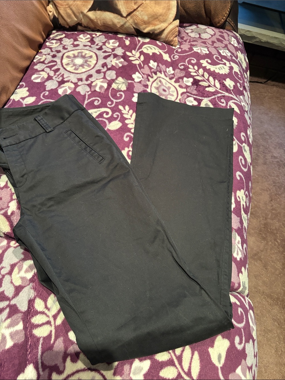 Women’s Black Dress Pants - Classic Straight Fit